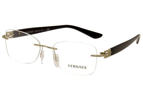 versace womens eyewear frames 2013|Versace rimless eyeglasses for women.